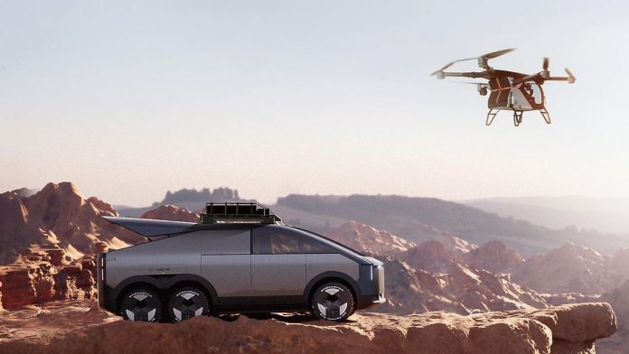 Modular flying car fascinates in Las Vegas
