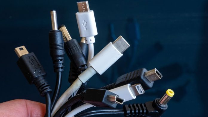 Standard charging cables will be mandatory at the end of the year
