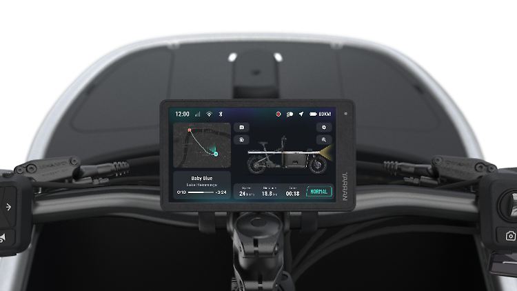 The “cockpit” of the Tarran T1 Pro.