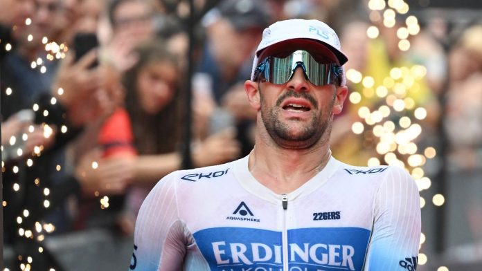 Triathlete Patrick Lange suffers severe pain at the home European Championships
