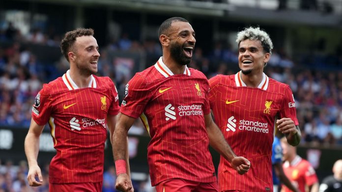 Liverpool starts life after Klopp with a win and a Salah record
